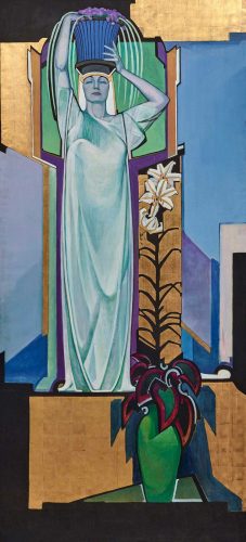 Edward Steichen, In Exaltation of Flowers, mural, kwiaty, niezła sztuka