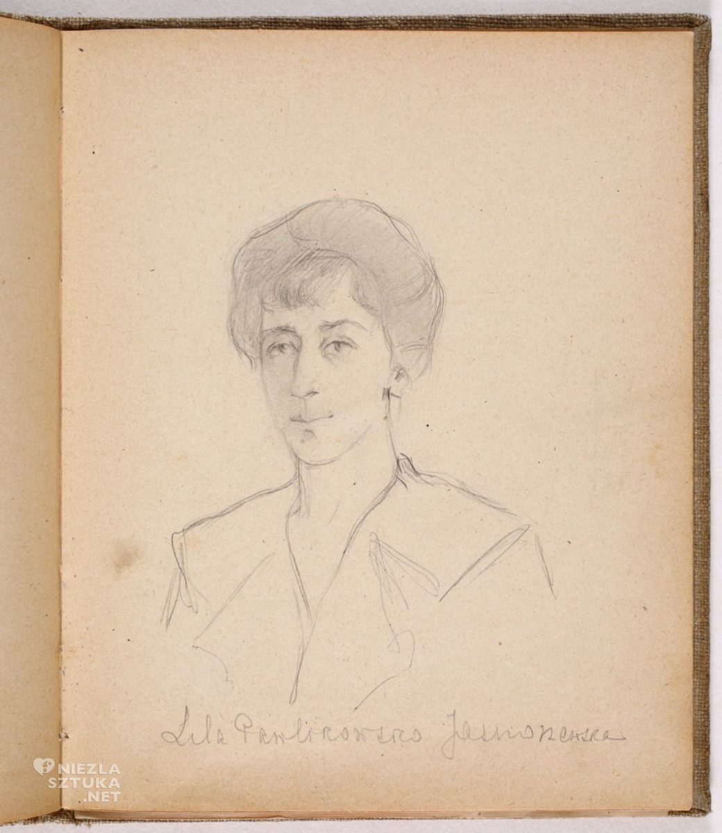 Wanda Kossecka, Maria Pawlikowska Jasnorzewska, portret, niezła sztuka