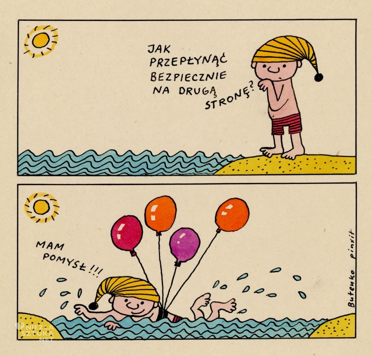 Bohdan Butenko, Gapiszon, sztuka polska, Niezła Sztuka