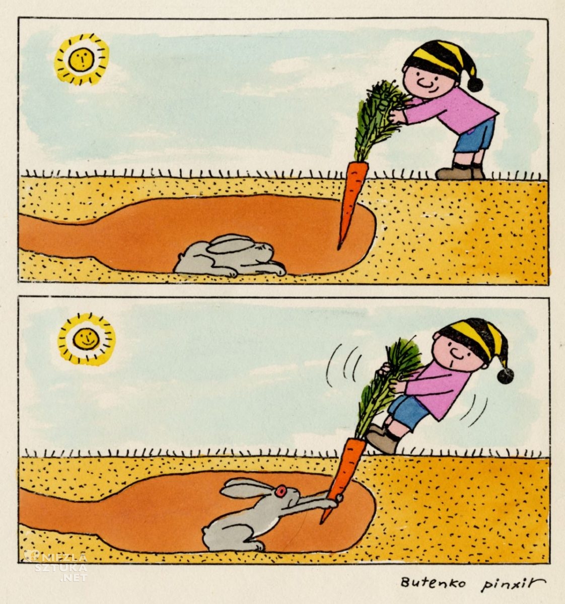 Bohdan Butenko, Gapiszon, sztuka polska, Niezła Sztuka