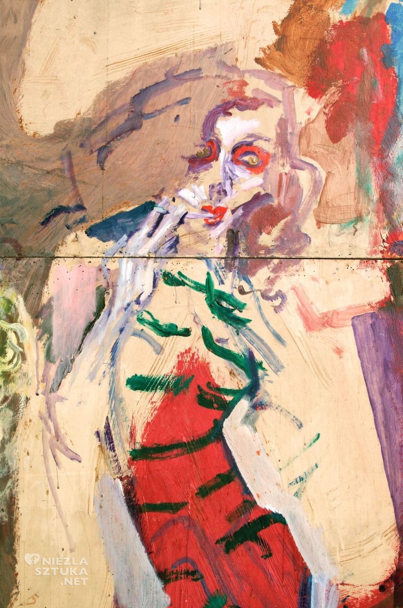 Feliks Topolski, Bianca Jagger, polski artysta, sztuka polska, malarstwo, rysunek, Niezła Sztuka