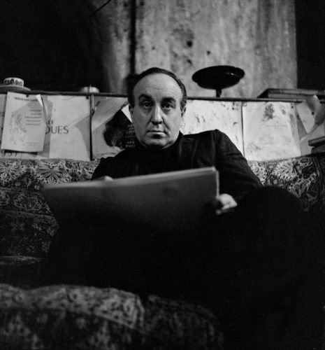 Feliks Topolski, Marcus Harrison, portret, fotografia, archiwum, polski artysta, sztuka polska, malarstwo polskie, rysownik, Niezła Sztuka