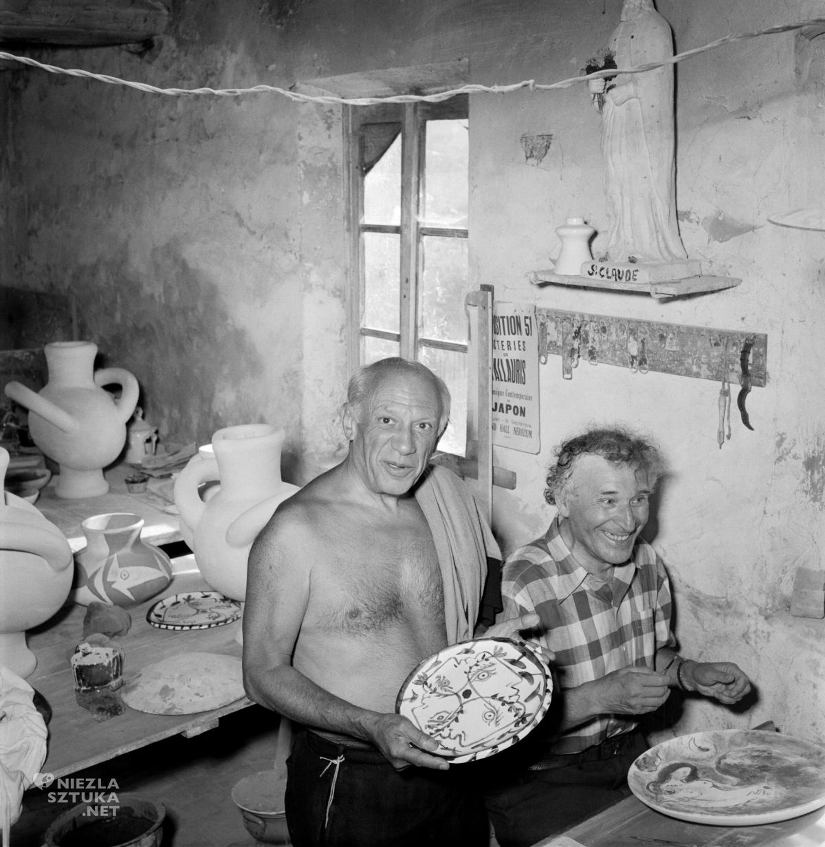 Pablo Picasso, Mark Chagall, Pracownia ceramiczna Madoura, Vallauris, niezła sztuka