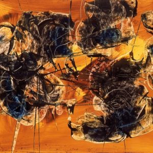 Alfred Lenica, Chimery 29, abstrakcja, Muzeum Narodowe we Wrocławiu, niezła sztuka