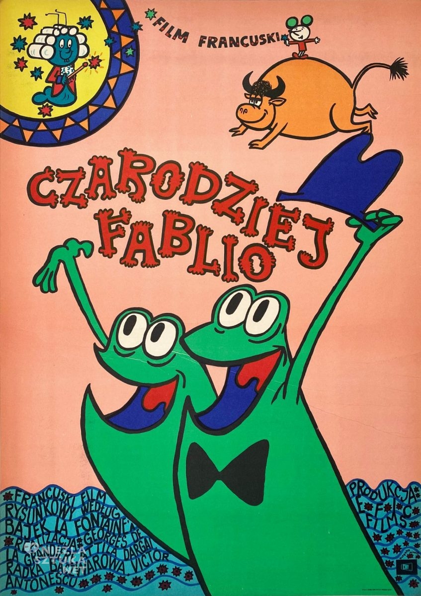 Bohdan Butenko, Czarodziej Fablio, plakat filmowy, sztuka polska, Niezła Sztuka