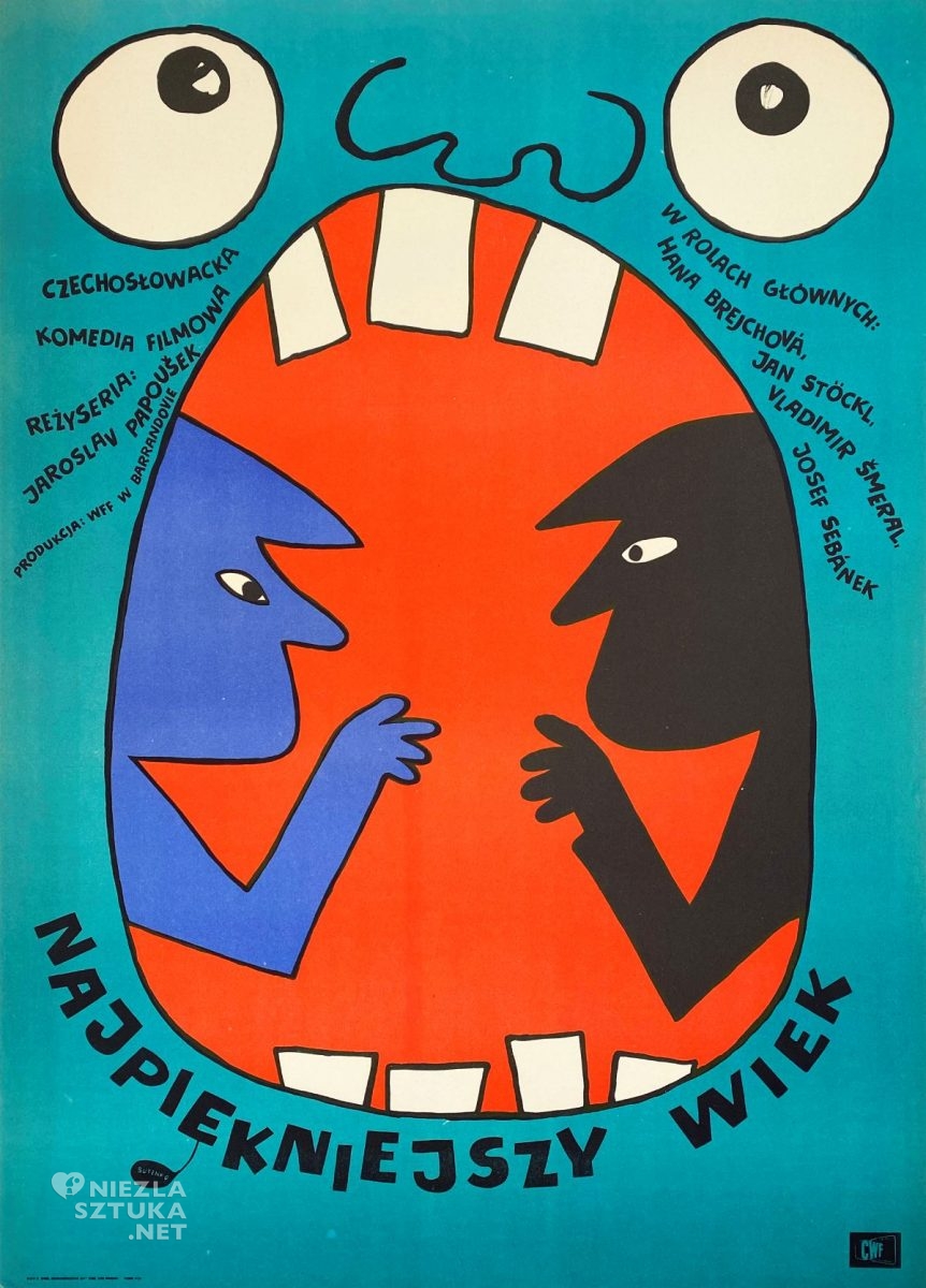 Bohdan Butenko, Najpiękniejszy wiek, plakat filmowy, sztuka polska, Niezła Sztuka