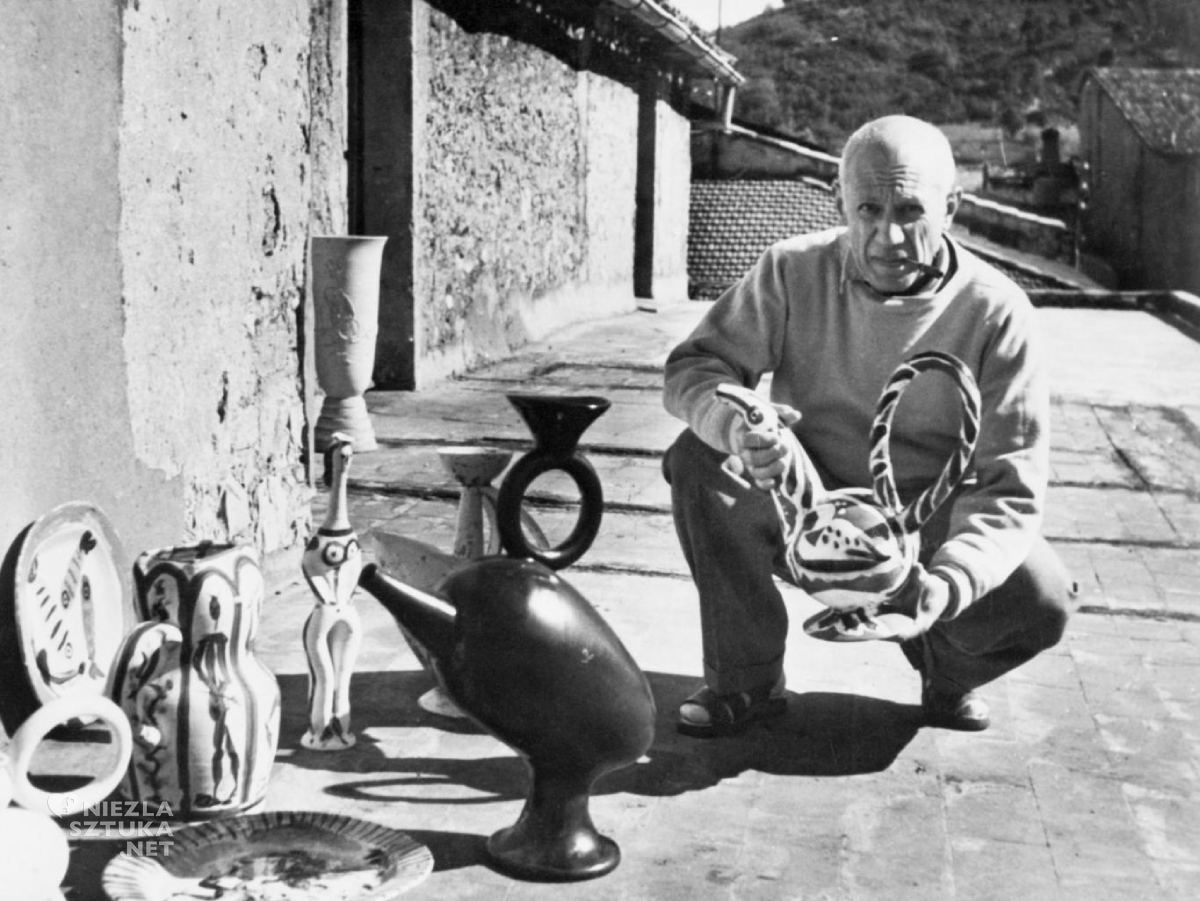 Pablo Picasso, vallauris, ceramika, niezła sztuka