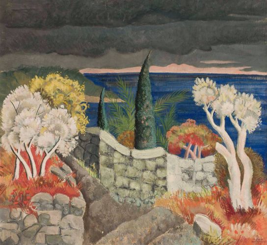 Teresa Roszkowska, Ogród, pejzaż, sztuka polska, niezła sztuka