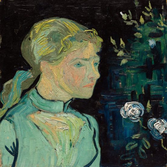 Vincent van Gogh, Adeline Ravoux, portret, sztuka holenderska, niezła sztuka
