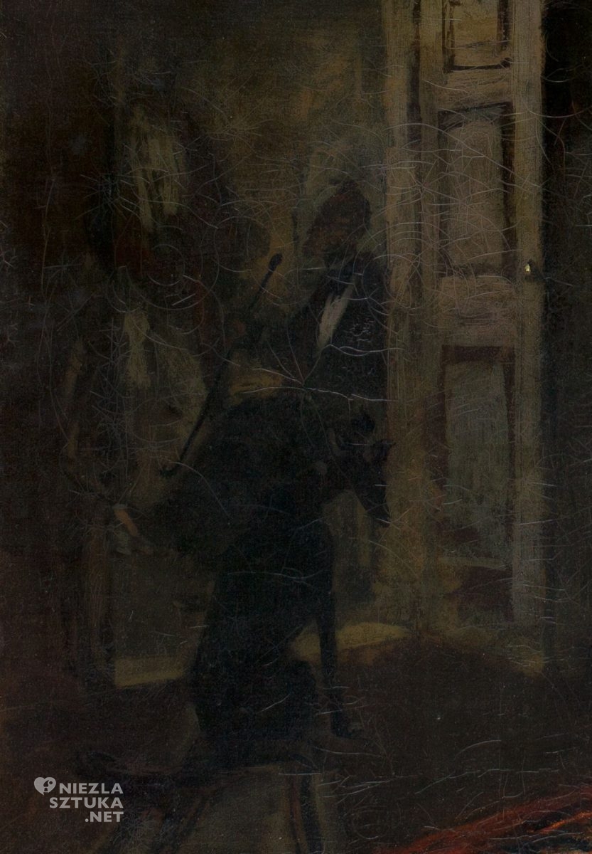 Józef Chełmoński, Wieczór letni, sztuka polska, malarstwo polskie, Muzeum Narodowe w Poznaniu, niezła sztuka