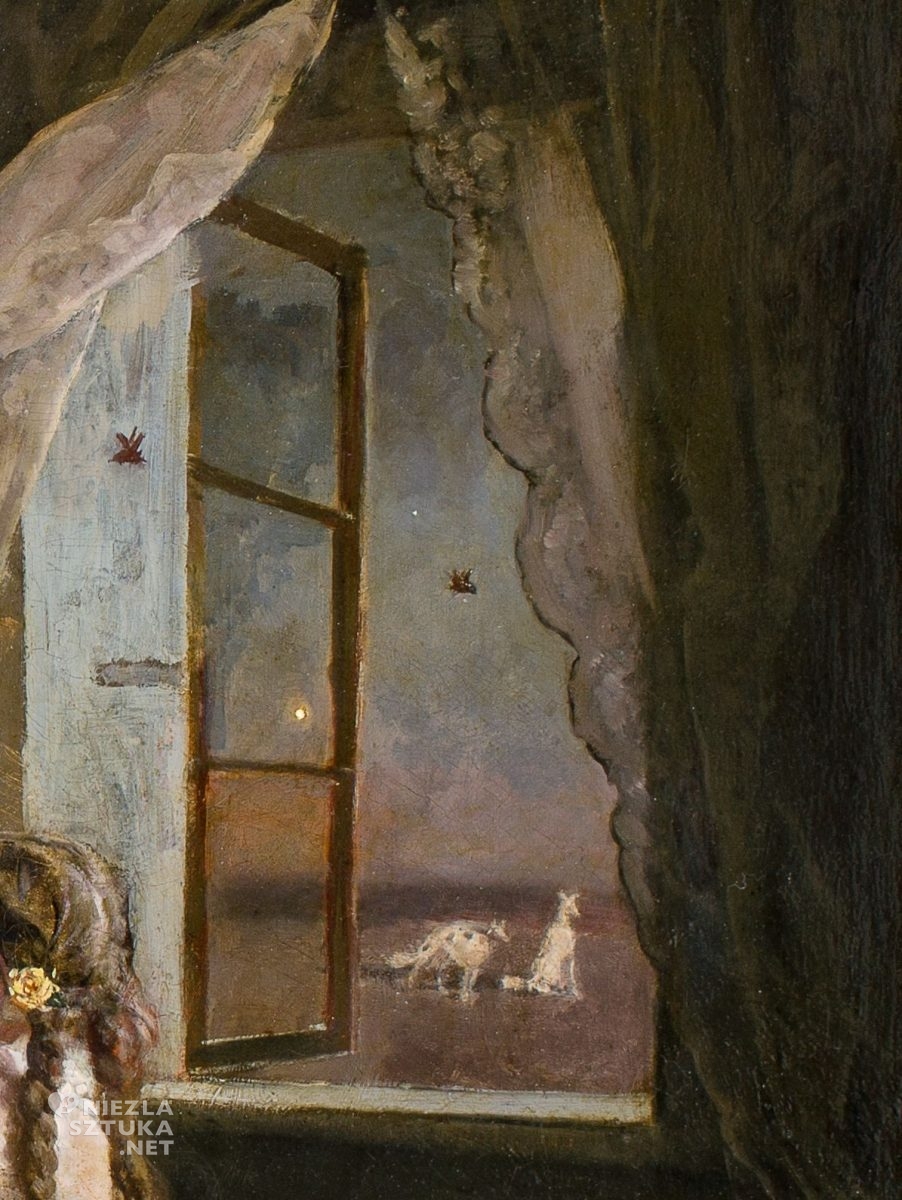 Józef Chełmoński, Wieczór letni, sztuka polska, malarstwo polskie, Muzeum Narodowe w Poznaniu, niezła sztuka