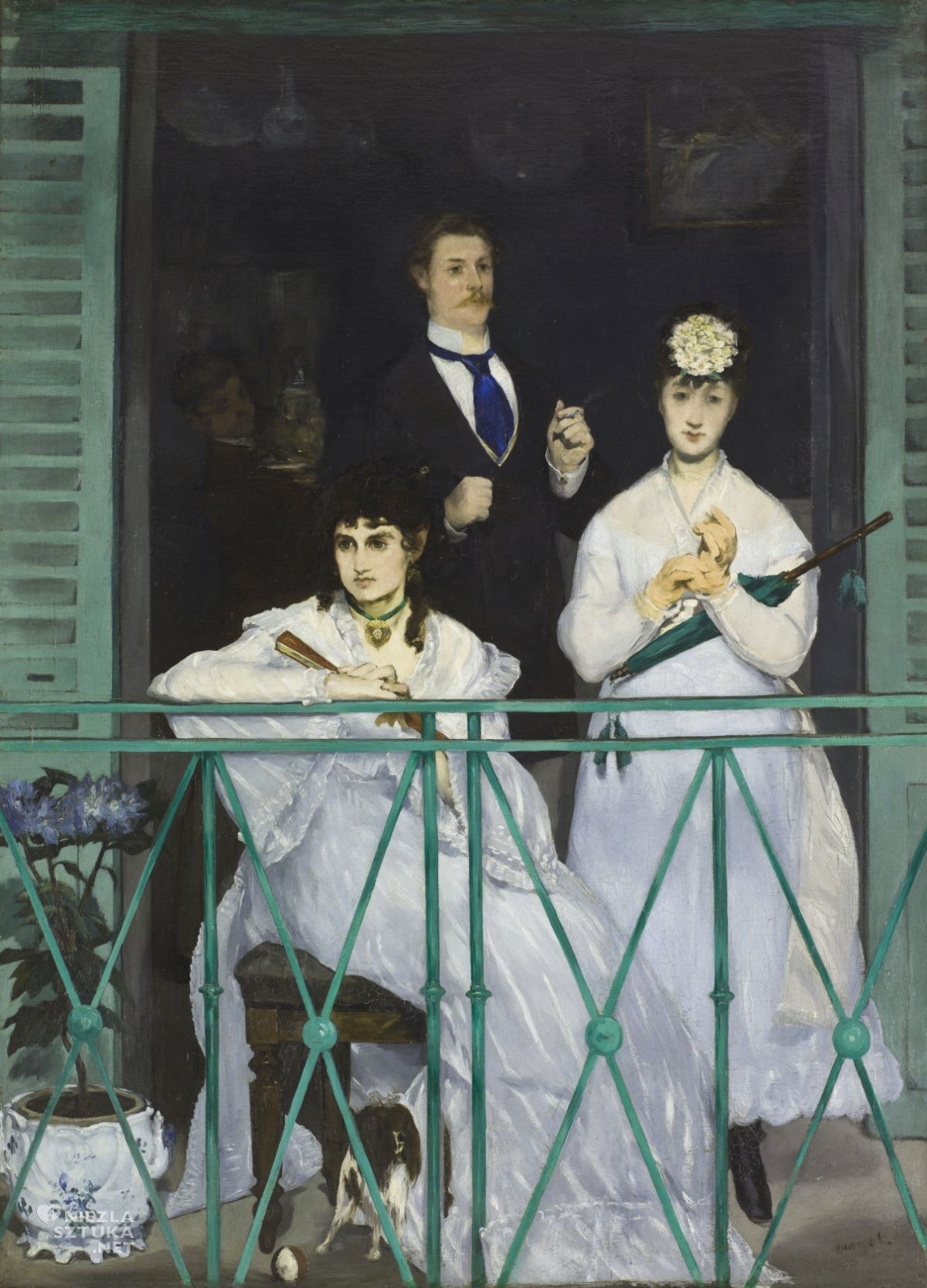 Édouard Manet, Balkon, sztuka francuska, niezła sztuka