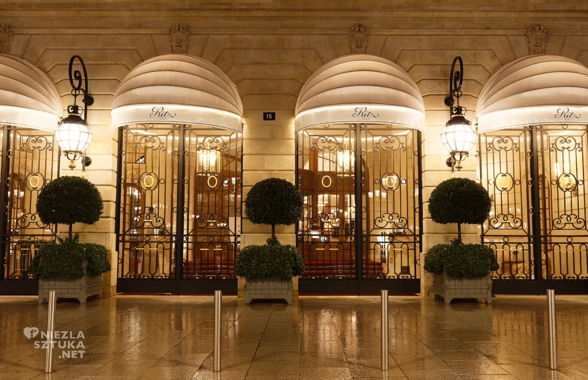 Hotel Ritz, Paryż, niezła sztuka
