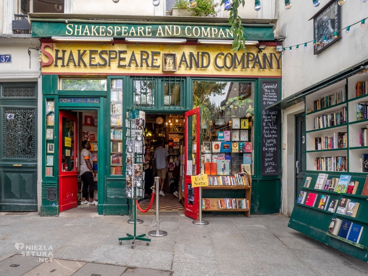 Shakespeare and Company, księgarnia, Paryż, Niezła Sztuka