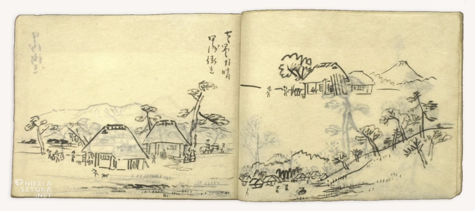Utagawa Hiroshige, Sto widoków na górę Fuji, grafika artystyczna, drzeworyt, sztuka, sztuka japońska, ukiyo-e, drzeworyty japońskie, niezła sztuka