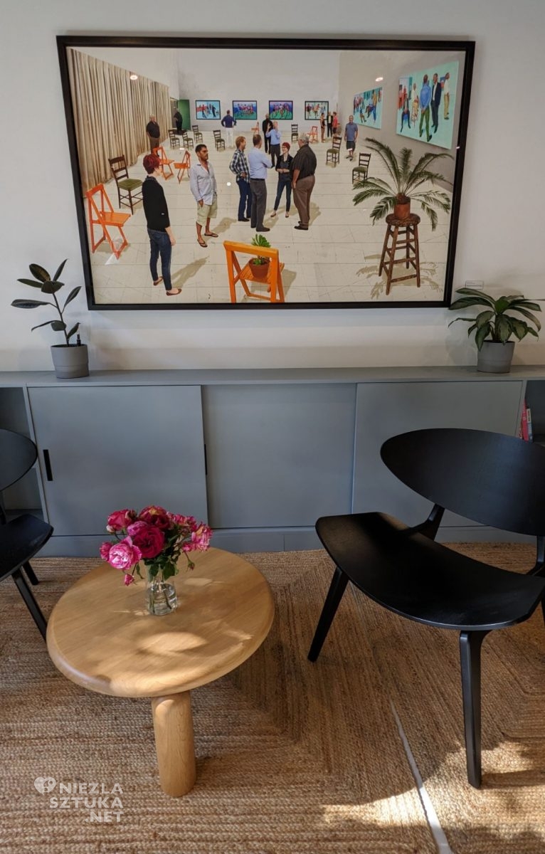 David Hockney, Plantonia, aparthotel, Kraków, niezła sztuka