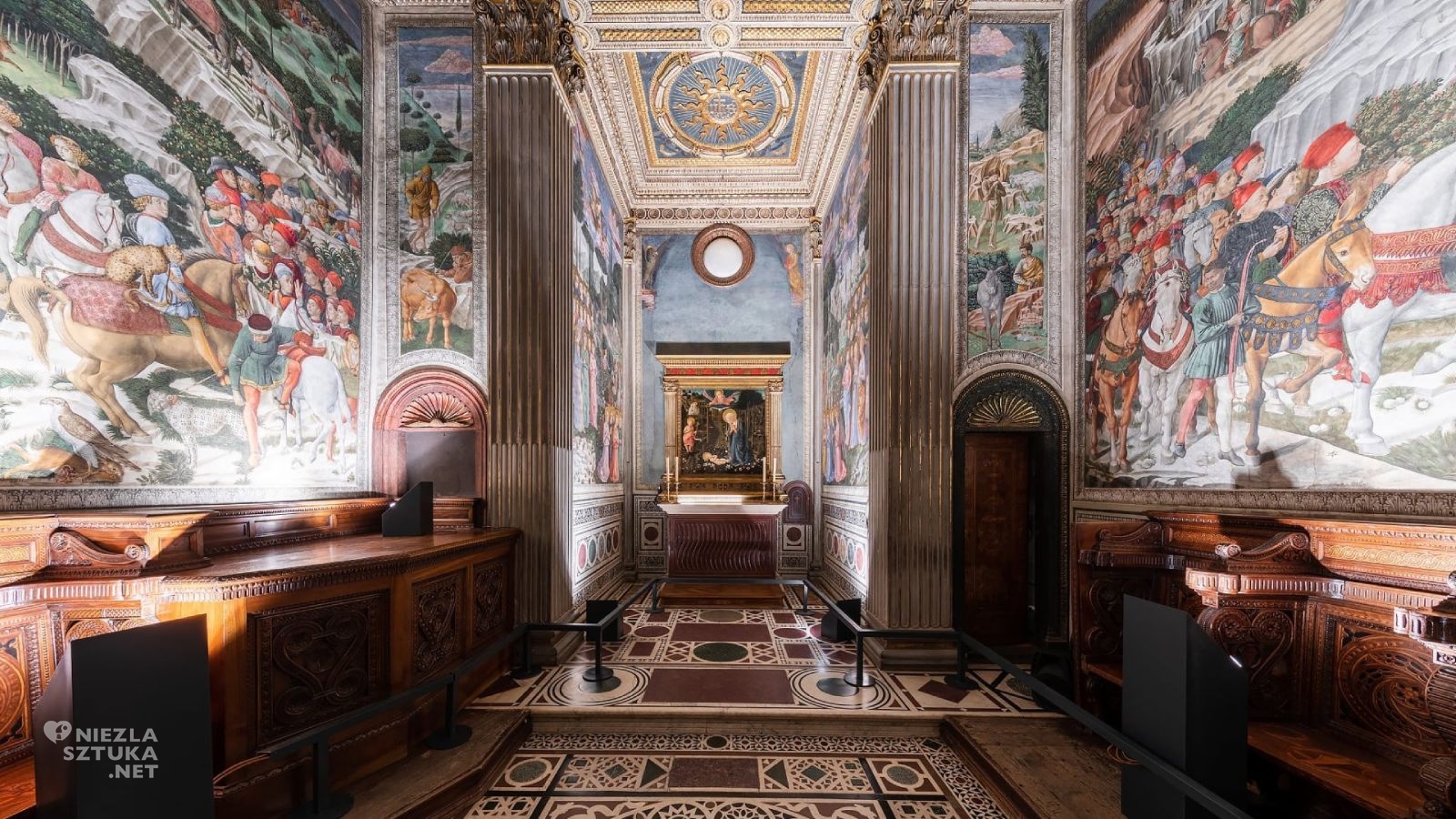 Benozzo Gozzoli, Medyceusze, Palazzo Medici Riccardi, niezła sztuka