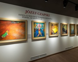 Józef Czapski, Pałac w Kurozwękach, niezła sztuka