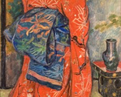 Józef Pankiewicz, kimono, Japonka, kobieta, sztuka polska, malarstwo polskie, Niezła sztuka