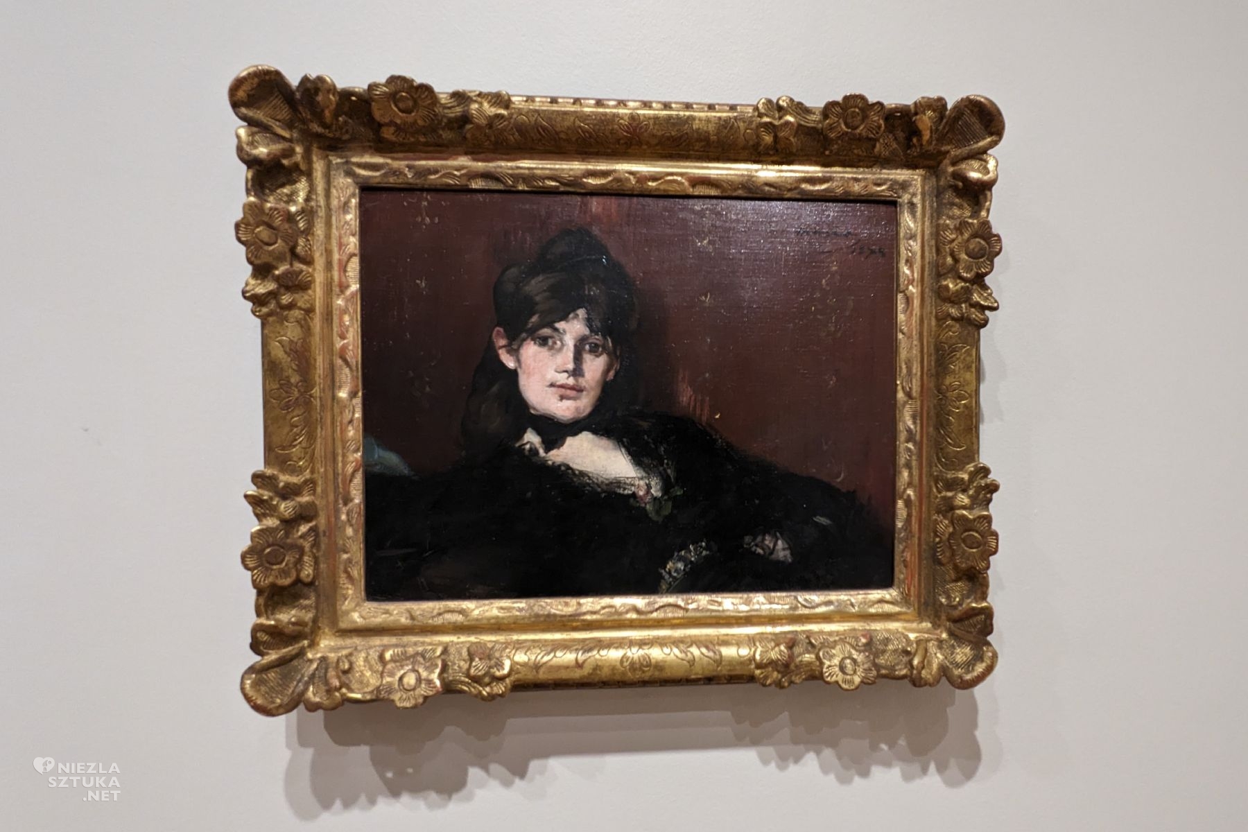 Relacja z Paryża, portret, Berthe Morisot, Paryż, wystawy w Paryżu, muzea w Paryżu, sztuka francuska, Edouard Manet, niezła sztuka