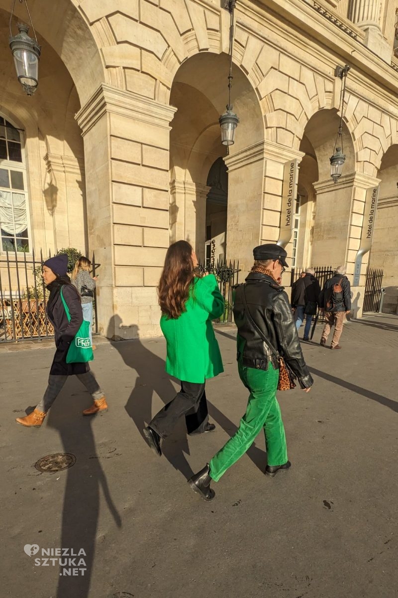 Relacja z Paryża, moda paryska, wystawy w Paryżu, muzea w Paryżu, niezła sztuka