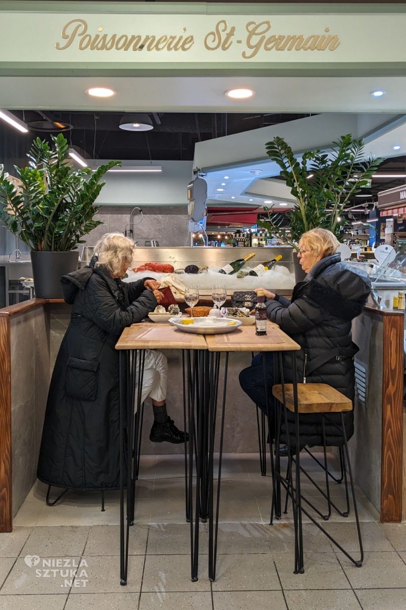Relacja z Paryża, gdzie zjeść w Paryżu, targ Saint Germain, wystawy w Paryżu, muzea w Paryżu, niezła sztuka