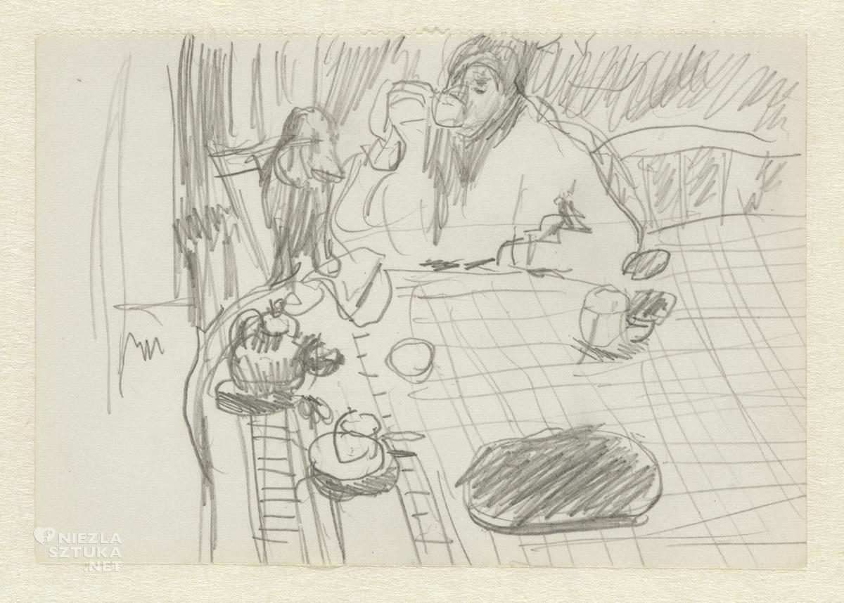Bonnard Drawings Mathilde Pierre Bonnard „Kawa” » Niezła sztuka