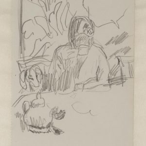 Pierre Bonnard, szkic, Kawa, sztuka francuska, Niezła Sztuka