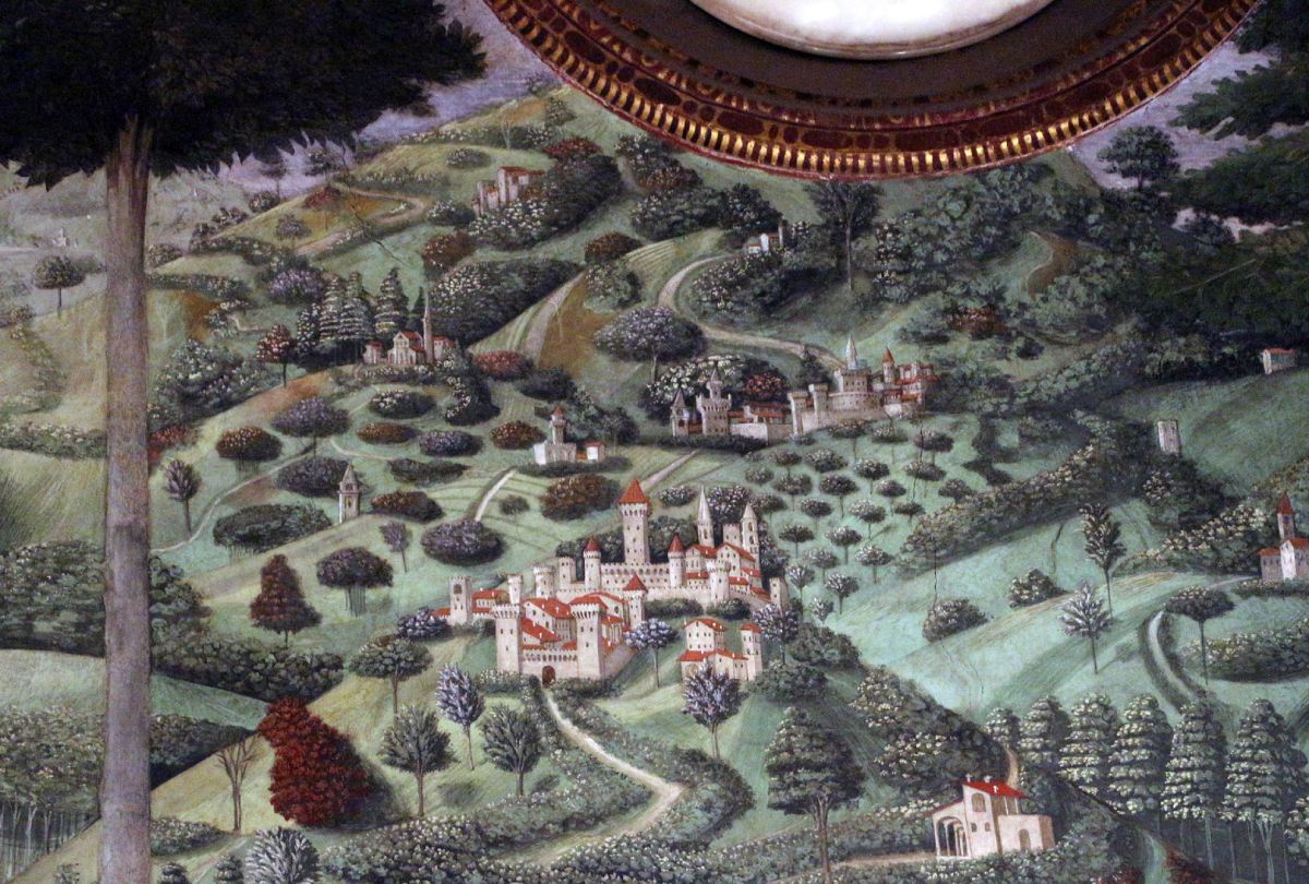 Benozzo Gozzoli, Pochód trzech króli, Palazzo Medici-Riccardi, Florencja, Włochy, Niezła Sztuka