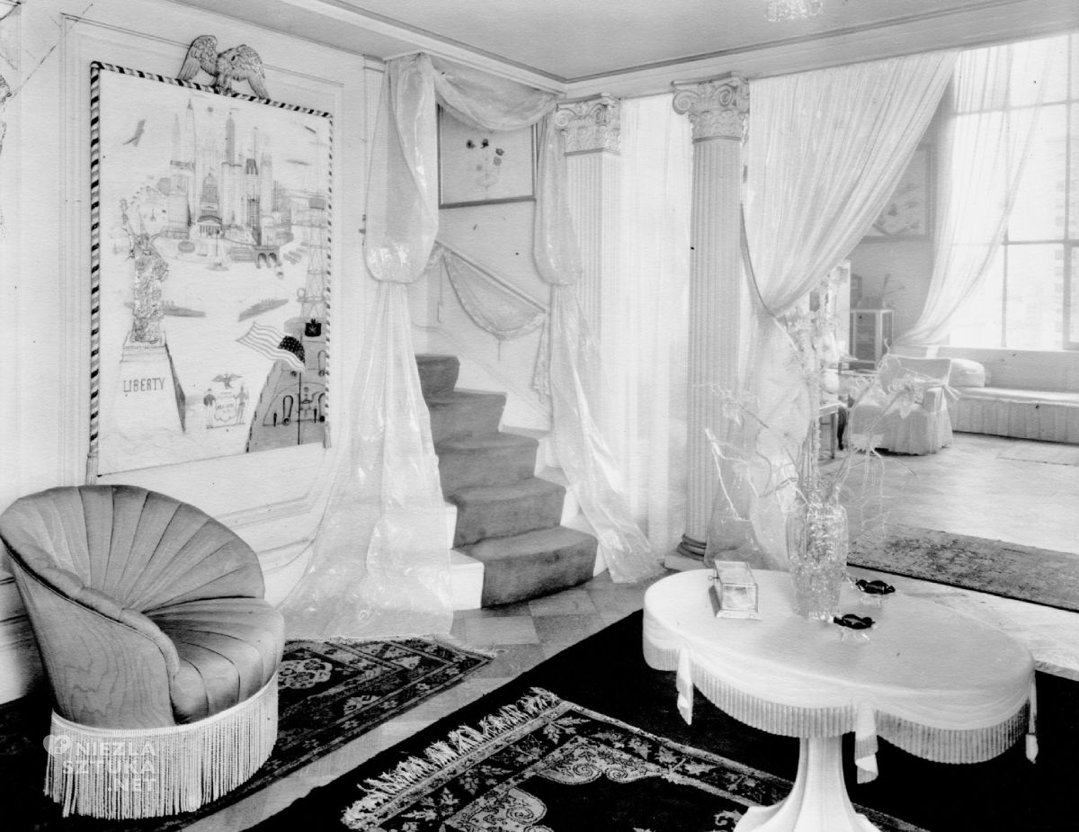 Florine Stettheimer, studio, schody, Beaux Arts Studio, Peter A. Juley, niezła sztuka