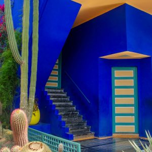 Musée Yves Saint Laurent, Marrakesz, fotografia, zdjęcie, niezła sztuka