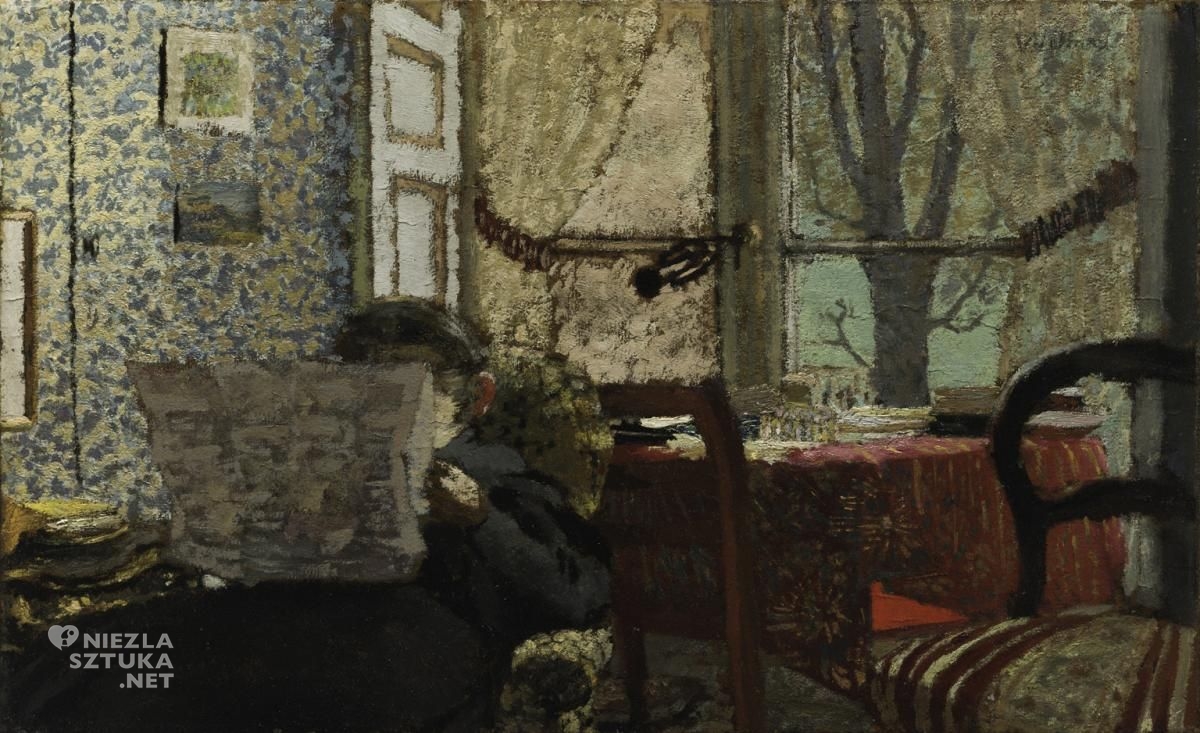 Édouard Vuillard, Na widoku, The Phillips Collection, Waszyngton, obraz, sztuka, niezła sztuka