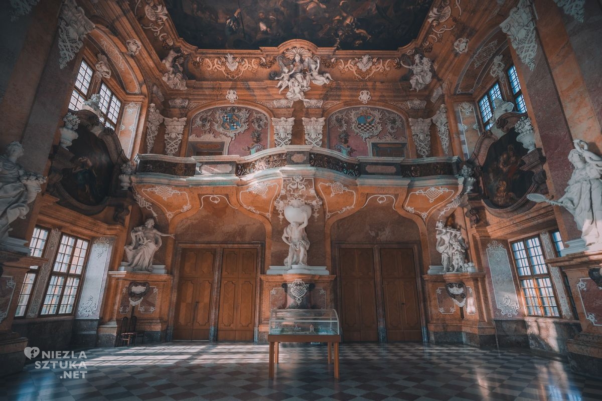 Fundacja Lubiąż, Lubiąż, Lubiaz, Lubiaz Abbey, Sala Książęca, Jacek Zygmunt, zdjęcie, opactwo, zabytek, detal, wnętrze, niezła sztuka