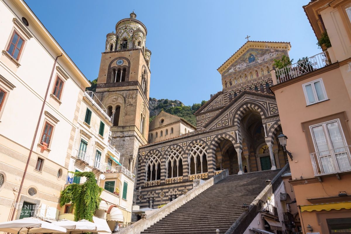 Katedra w Amalfi, włochy, italia, niezła sztuka