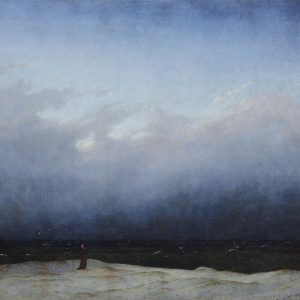 Caspar David Friedrich, Mnich nad morzem, sztuka niemiecka, romantyzm, Niezła Sztuka