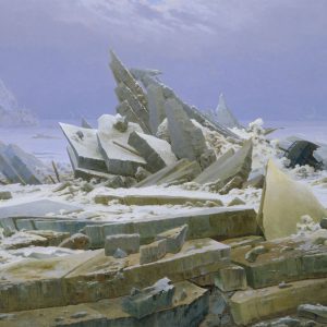 Caspar David Friedrich, Morze lodu, romantyzm, sztuka niemiecka, Niezła Sztuka