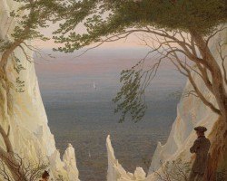 Caspar David Friedrich, Skały kredowe na Rugii, romantyzm, sztuka niemiecka, Niezła Sztuka