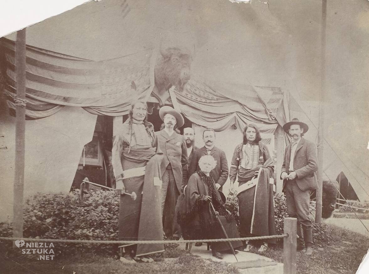 Rosa Bonheur, William F. Cody, Buffalo Bill, wystawa światowa, Paryż, zdjęcie, archiwum, niezła sztuka