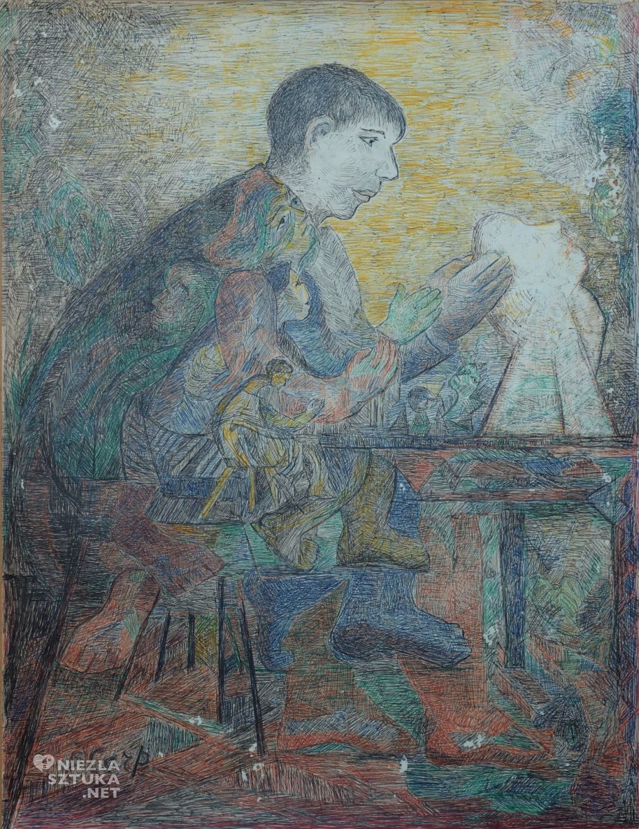 Estera Karp, Akt twórczy, rzeźba, niezła sztuka