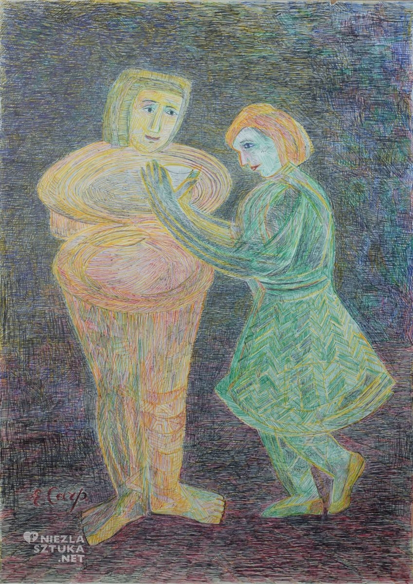 Estera Karp, karmienie w kaftanie, niezła sztuka