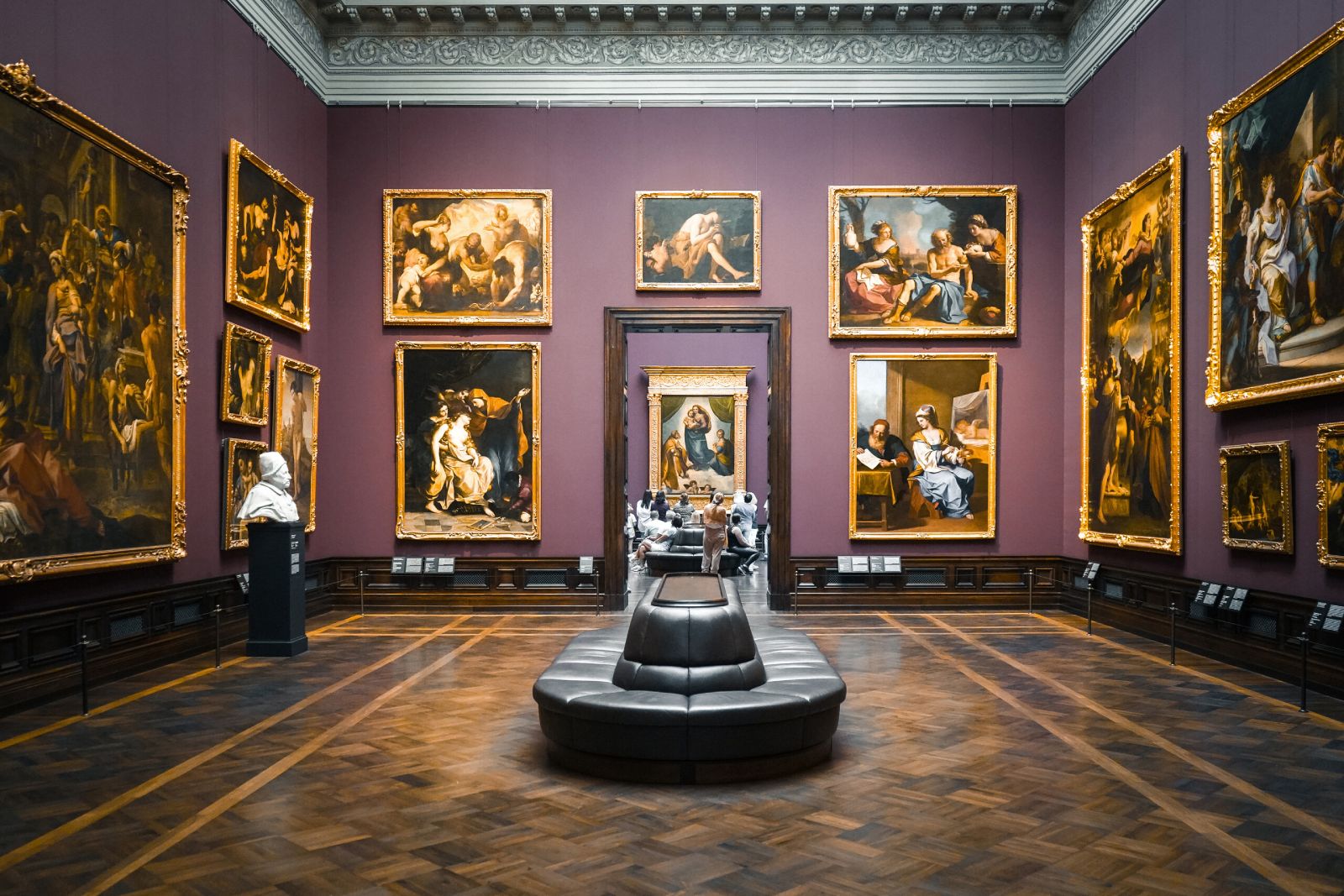 Galeria starych mistrzów, Drezno, Gemäldegalerie Alte Meister , Madonna Sykstyńska, niezła sztuka