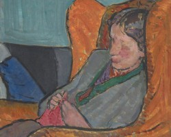 Vanessa Bell, Virginia Woolf, portret, kobiety w sztuce, portret kobiecy, olej, płótno, niezła sztuka