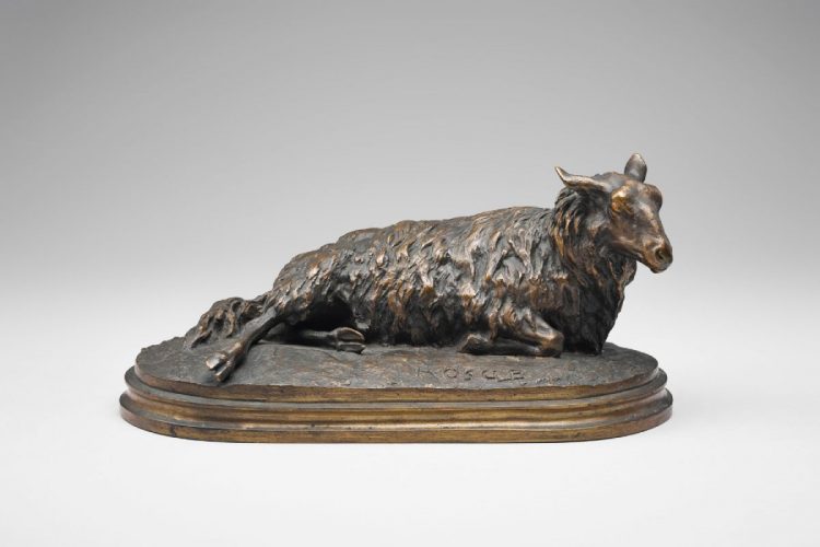 Rosa Bonheur, zwierzęta w sztuce, rzeźba, rzeźba z brązu, niezła sztuka