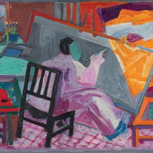 Estera Karp, W pracowni malarskiej, sztuka polska, Wersal, Niezła Sztuka