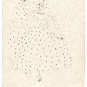 Alicja Halicka, projekt kostiumów, Le Baiser de la Fée, balet, kostiumy, kobiety w sztuce, rysunek, akwarela, niezła sztuka