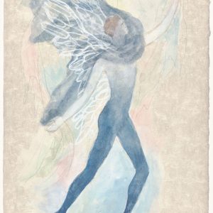 Alicja Halicka, projekt kostiumów, Le Baiser de la Fée, balet, kostiumy, kobiety w sztuce, rysunek, akwarela, niezła sztuka