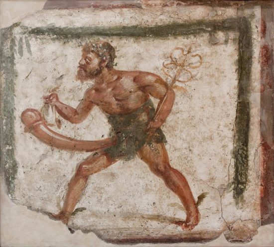 Priap, Pompeje, wykopaliska, freski z Pompejów, sztuka starożytna, sztuka erotyczna, niezła sztuka