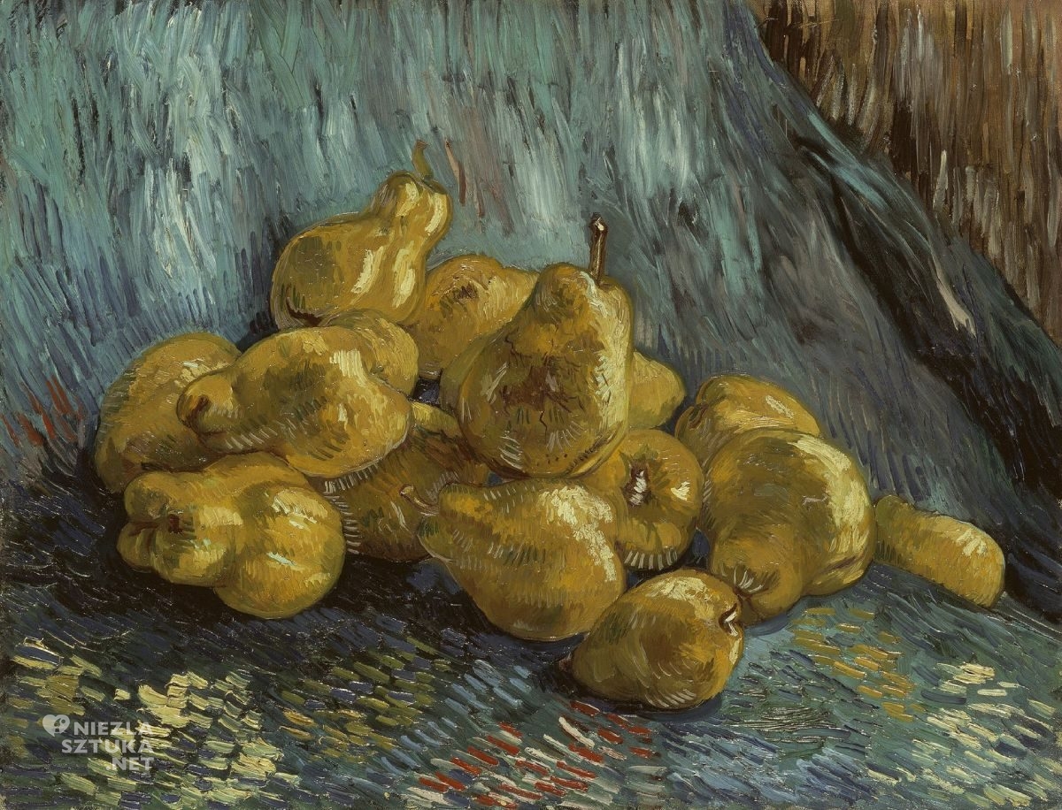 Vincent van Gogh, Martwa natura z pigwą, niezła sztuka