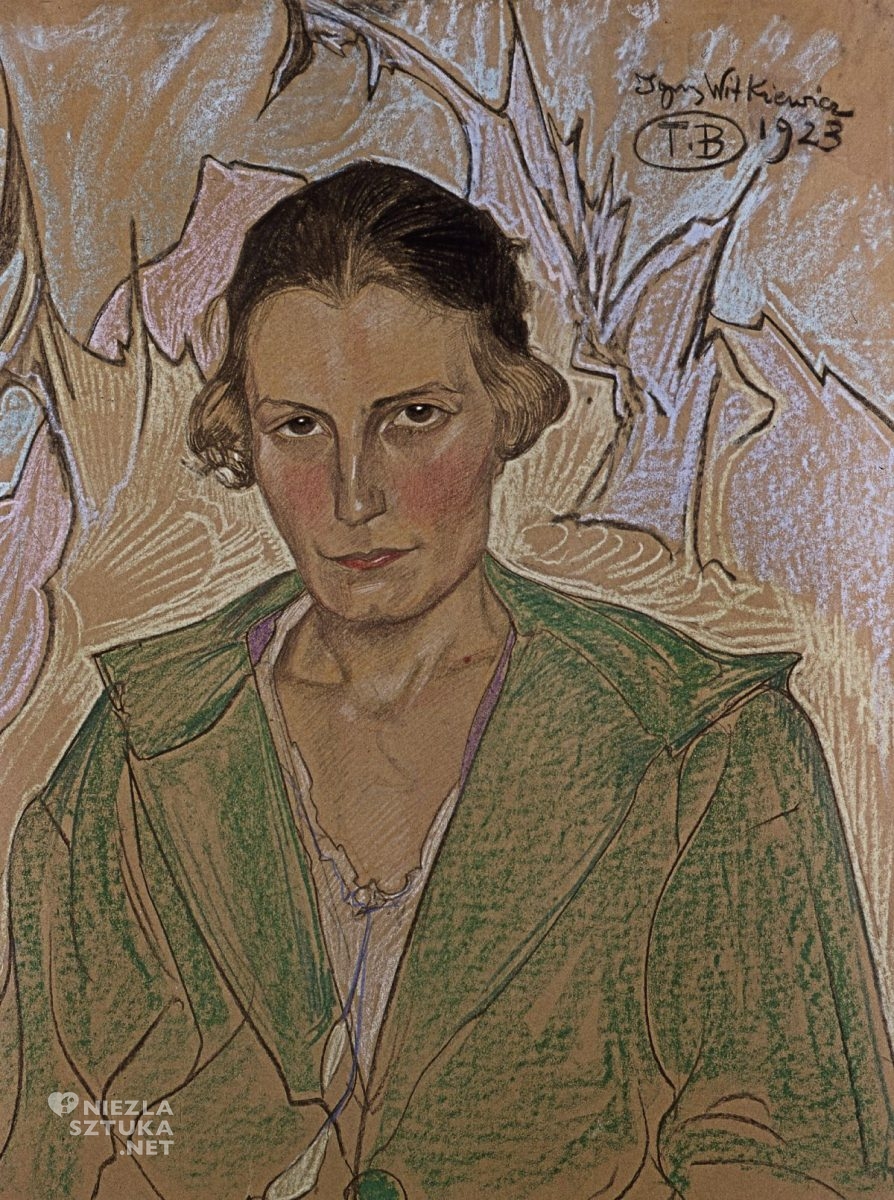 Witkacy, Słupsk, muzeum, Muzeum Pomorza Środkowego w Słupsku, Portret Marii Nawrockiej, wystawa, pastel, zdjęcia, niezła sztuka