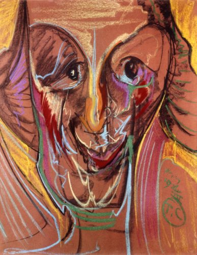 Witkacy, Słupsk, muzeum, Muzeum Pomorza Środkowego w Słupsku, Portret Marii Nawrockiej, wystawa, zdjęcia, pastel, niezła sztuka